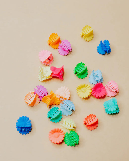 Mini Flower Clips – Assorted Colors