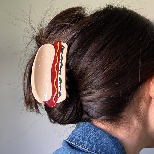 Hot Dog Hair Claw (with all the Fixins)