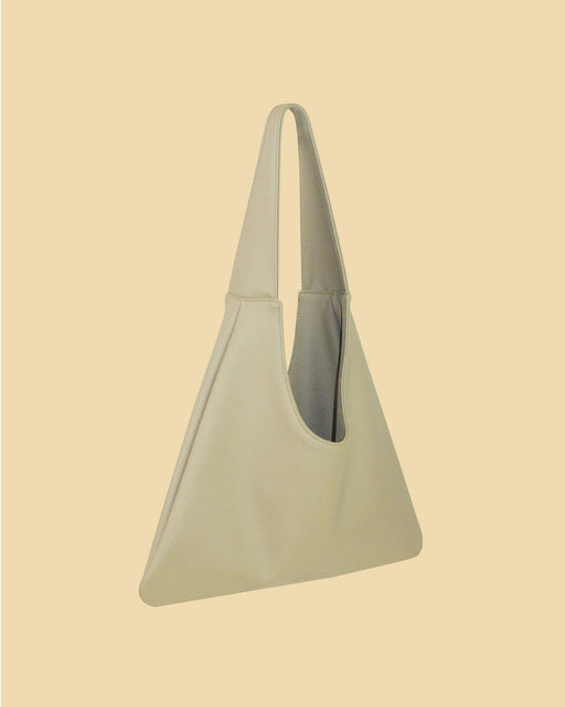 Agave Triangular Tote – Beige