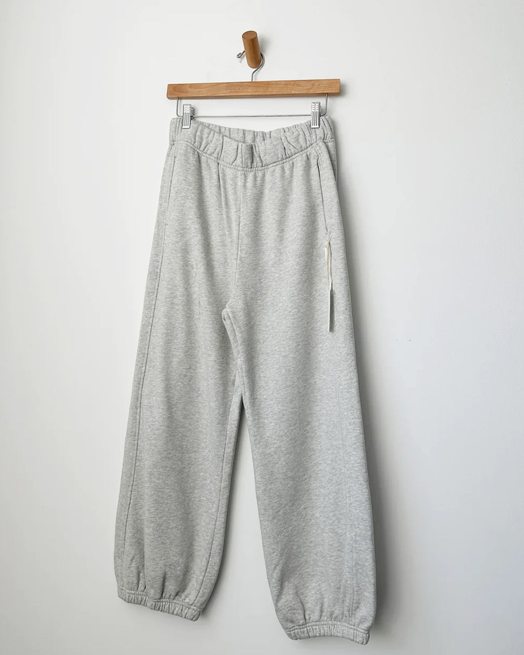 French Terry Balloon Pants – Heather Grey