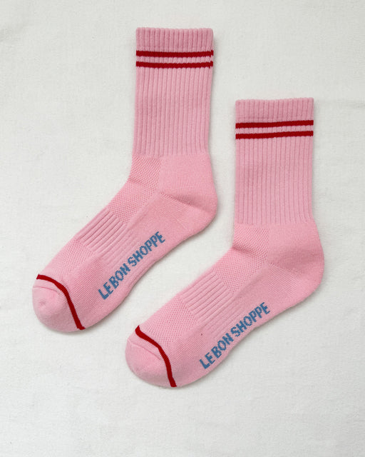 Boyfriend Socks – Amour Pink
