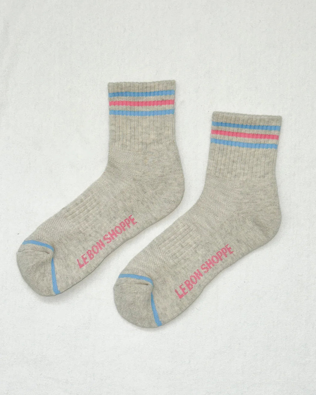 Girlfriend Socks – Bright Grey