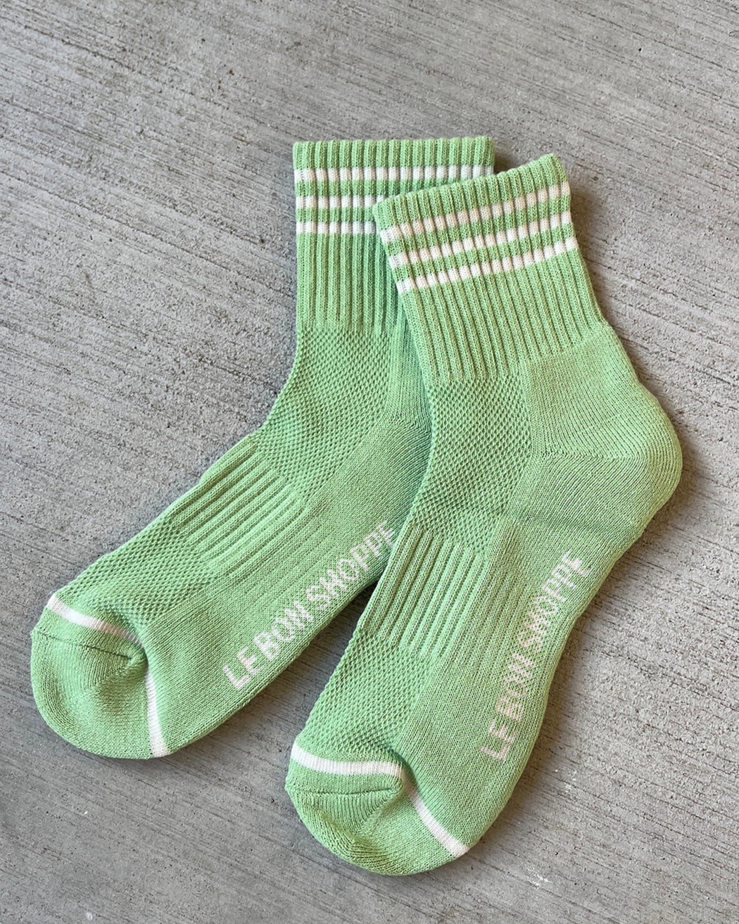 Girlfriend Socks – Green Leaf