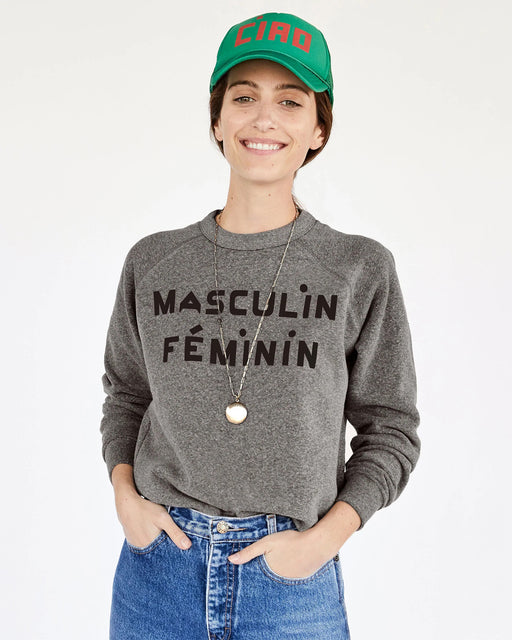 Masculin Féminin Sweatshirt – Grey