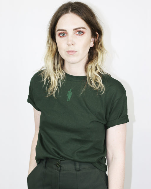 Collina Strada:Genderless Tee,green | SOLD OUT / extra-small