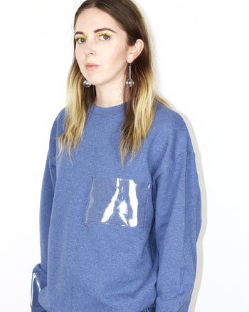 Collina Strada:Case Study Sweatcrew – Light Blue,ANOMIE