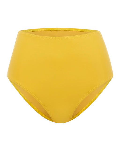 EPHEMERA:High Waisted Pant – Swim Bottom,mustard / 40 – medium