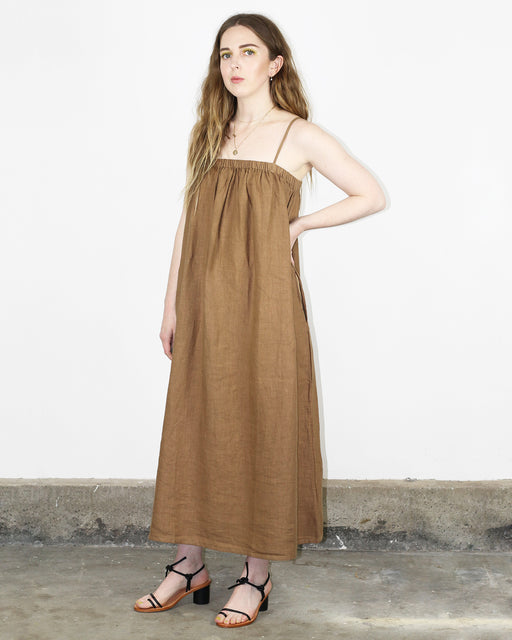 Leah Dress – Wheat