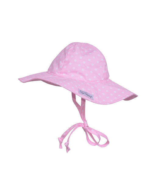 UPF 50+ Floppy Hat – Pink Dots