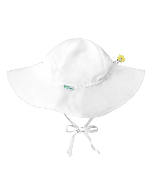 UPF 50+ Brim Sun Protection Hat – White
