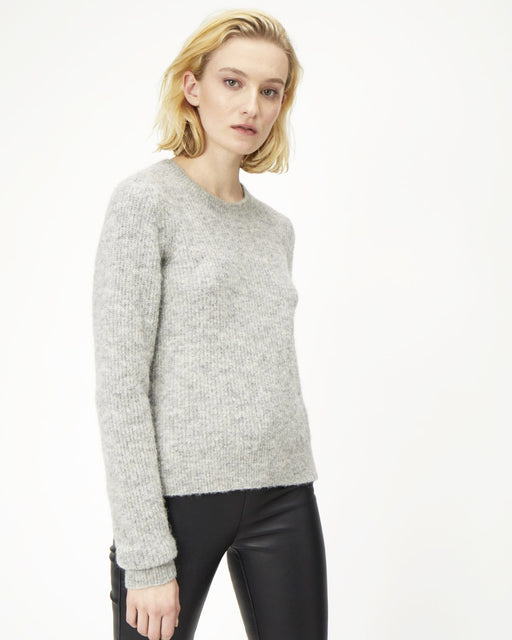 Just Female:Rebelo Knit – Grey Melange,ANOMIE