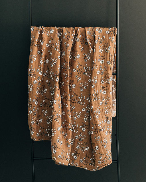Muslin Swaddle Blanket – Vintage Floral