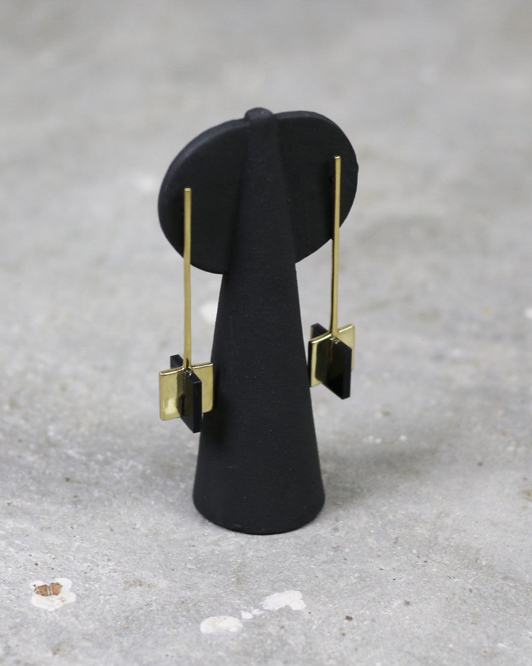 Odette New York:Meter Earrings – Black Onyx,ANOMIE