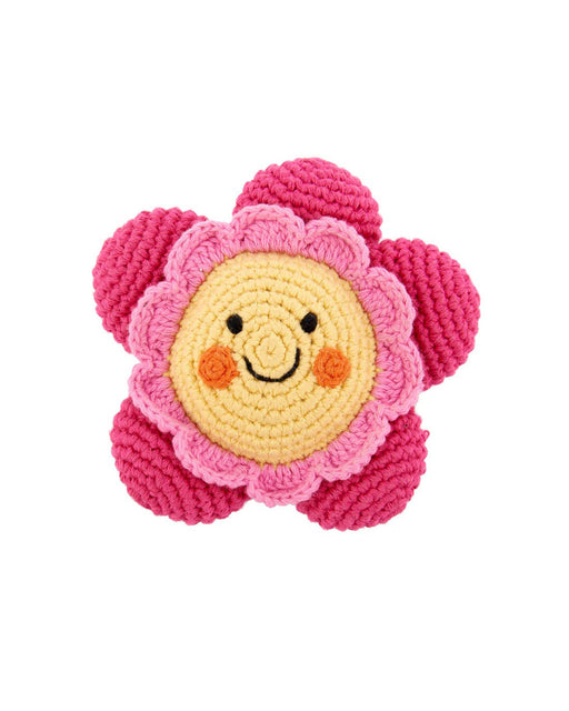 Friendly Flower Rattle – Pink