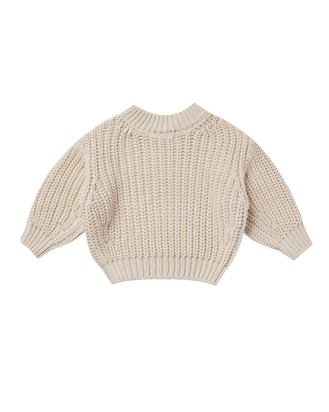 Chunky Knit Sweater – Natural