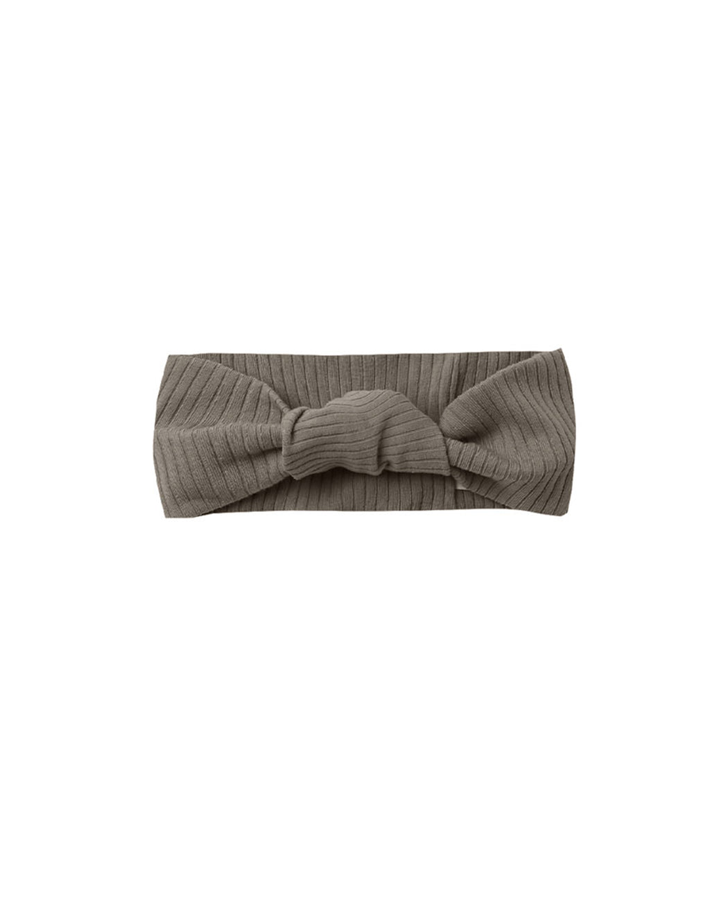 Knotted Headband – Charcoal