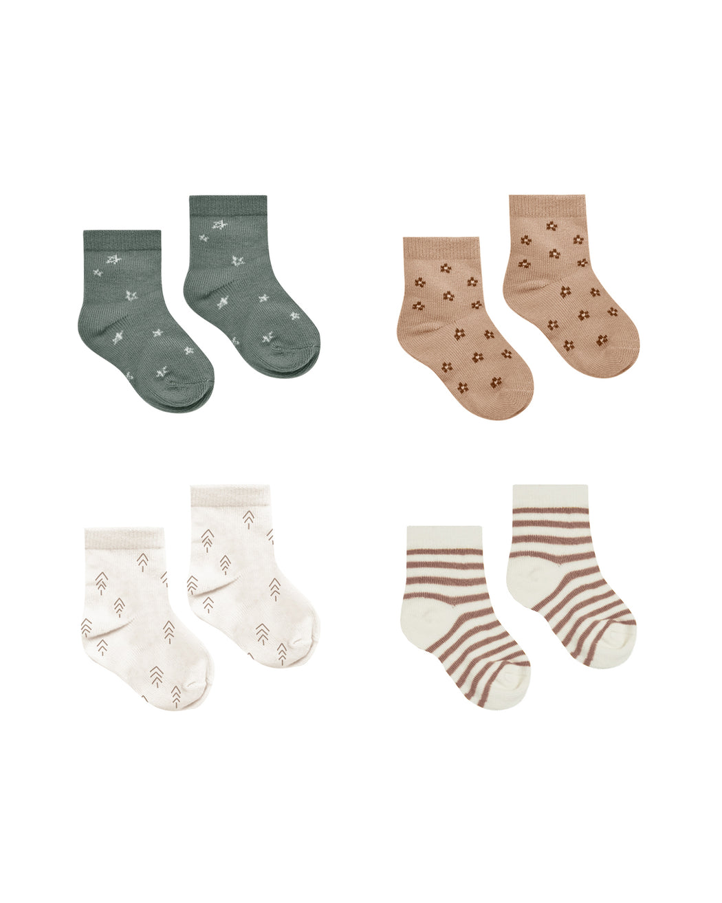 Printed Sock Set – Assorted Sets of Four