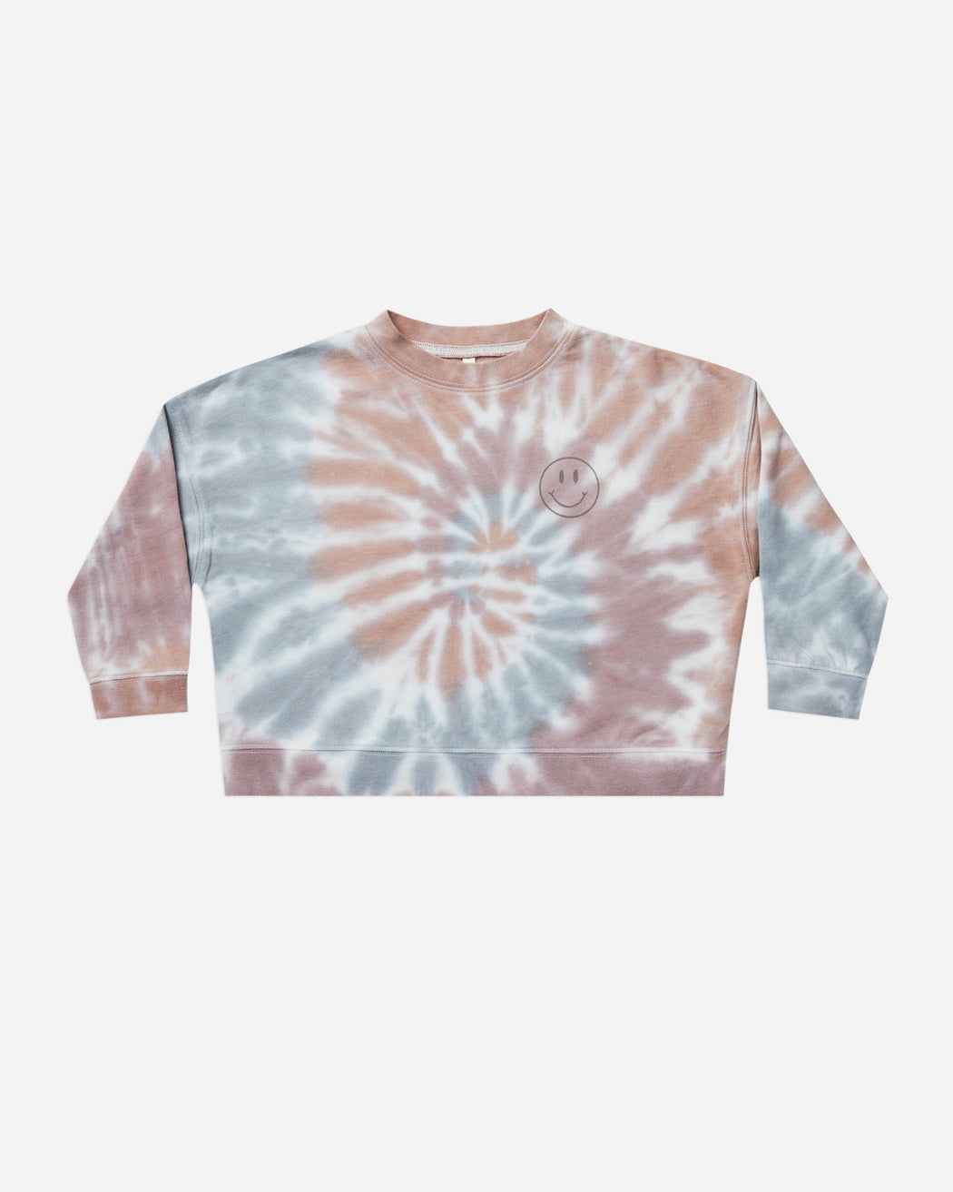 Boxy Pullover – Rainbow Tie Dye