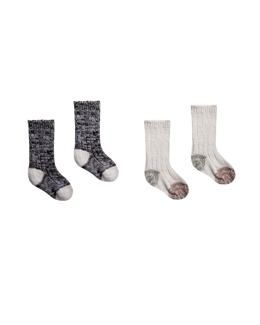 Chunky Knit Socks – Set of Two