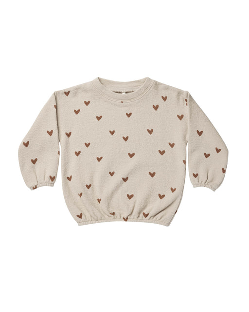 Slouchy Pullover – Hearts