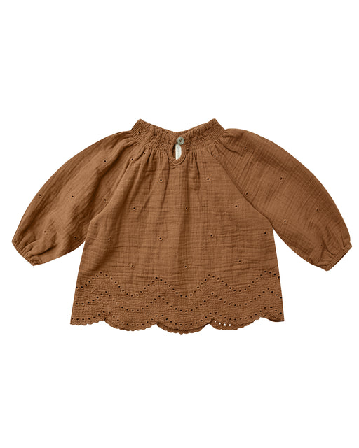 Quincy Blouse – Rust