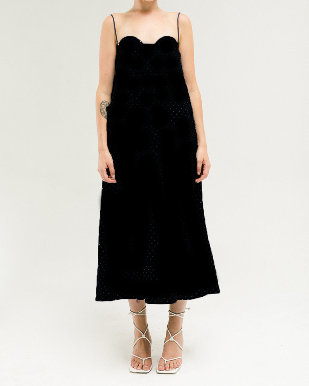 Verona Dress – Black Twill