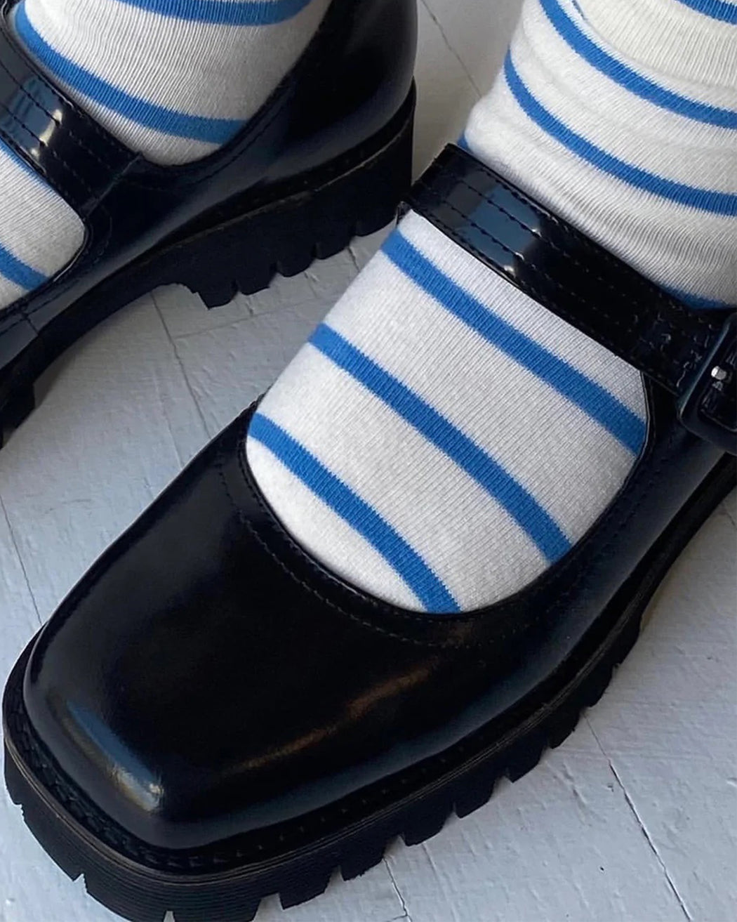 Wally Socks – Ciel Blue