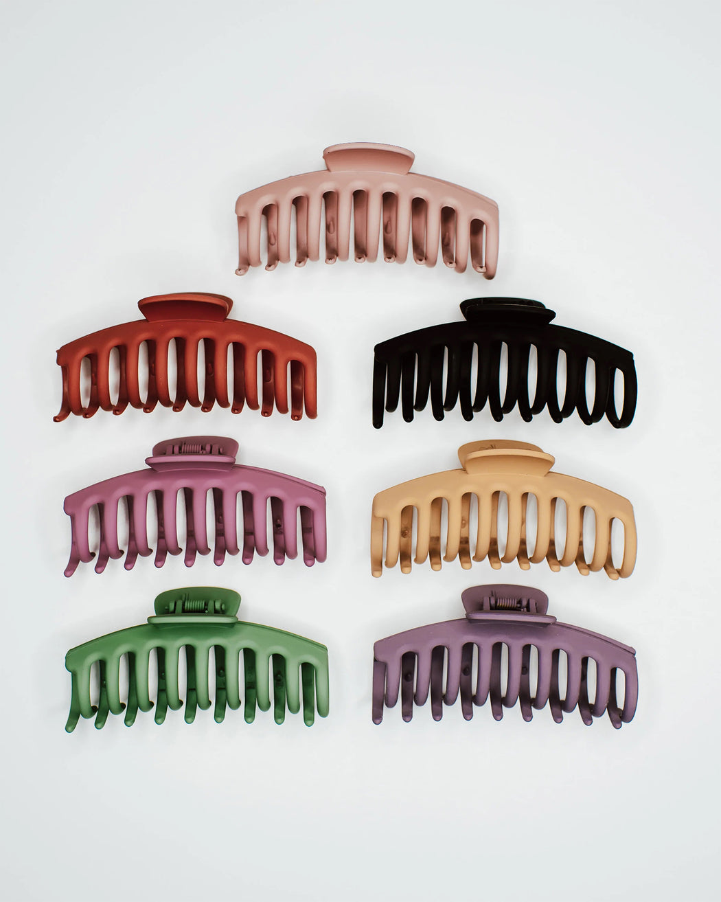 Matte Hair Claw – Assorted Colors