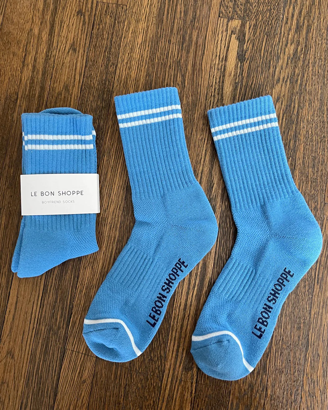 Boyfriend Socks – Ocean Blue