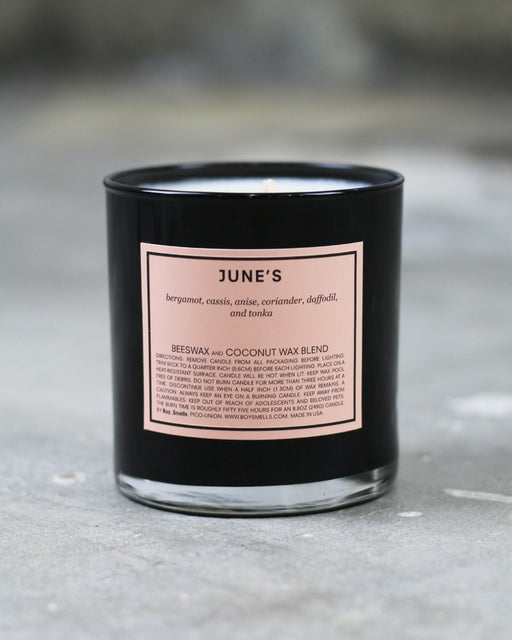 Boy Smells:June's – Candle,ANOMIE
