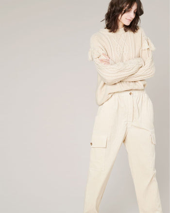 Sessùn:Cork Sweater – Sandshell,ANOMIE