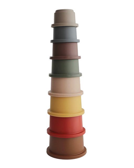 Stacking Cups Toy – Retro Colors