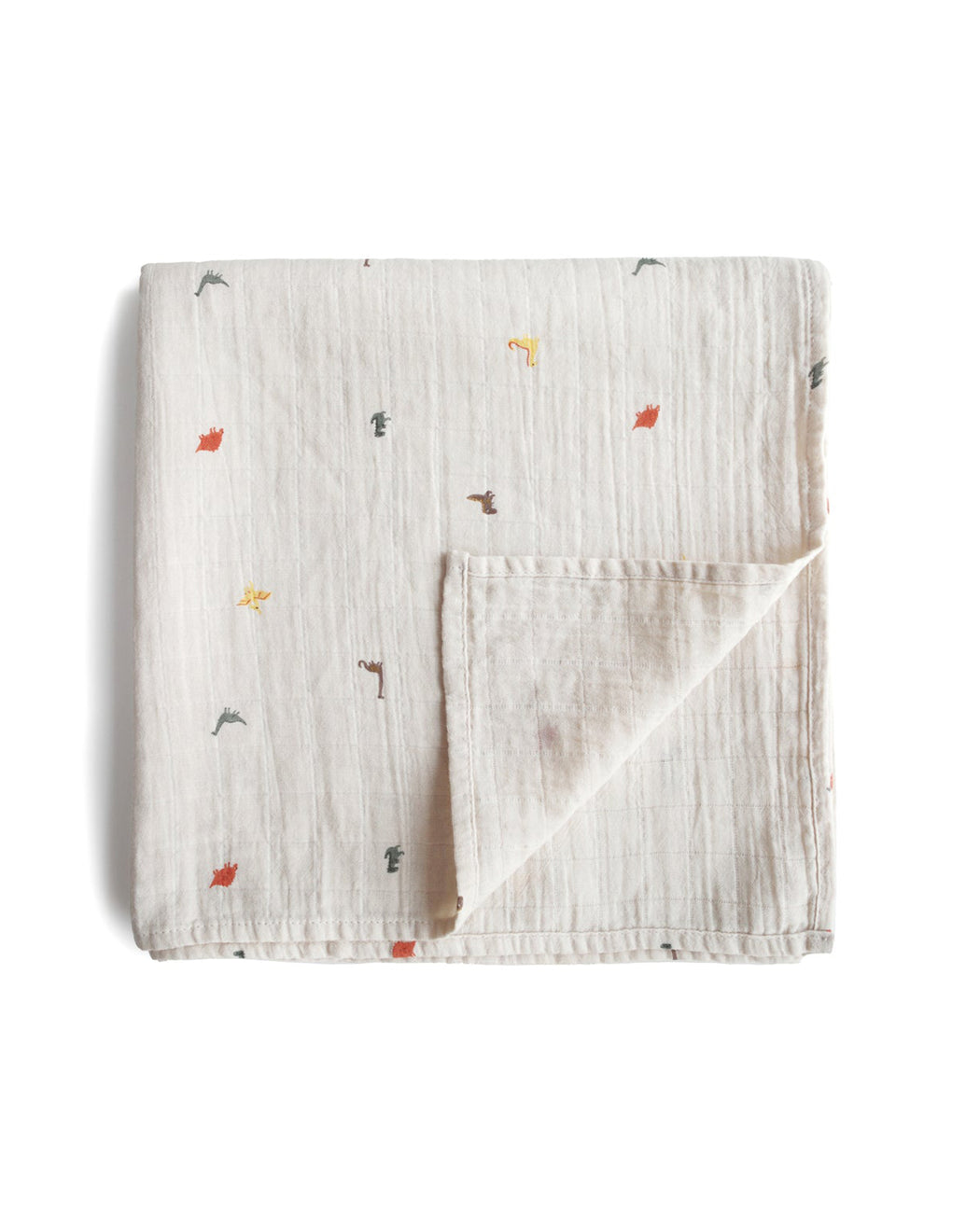 Organic Cotton Swaddle Blanket – Dinosaurs