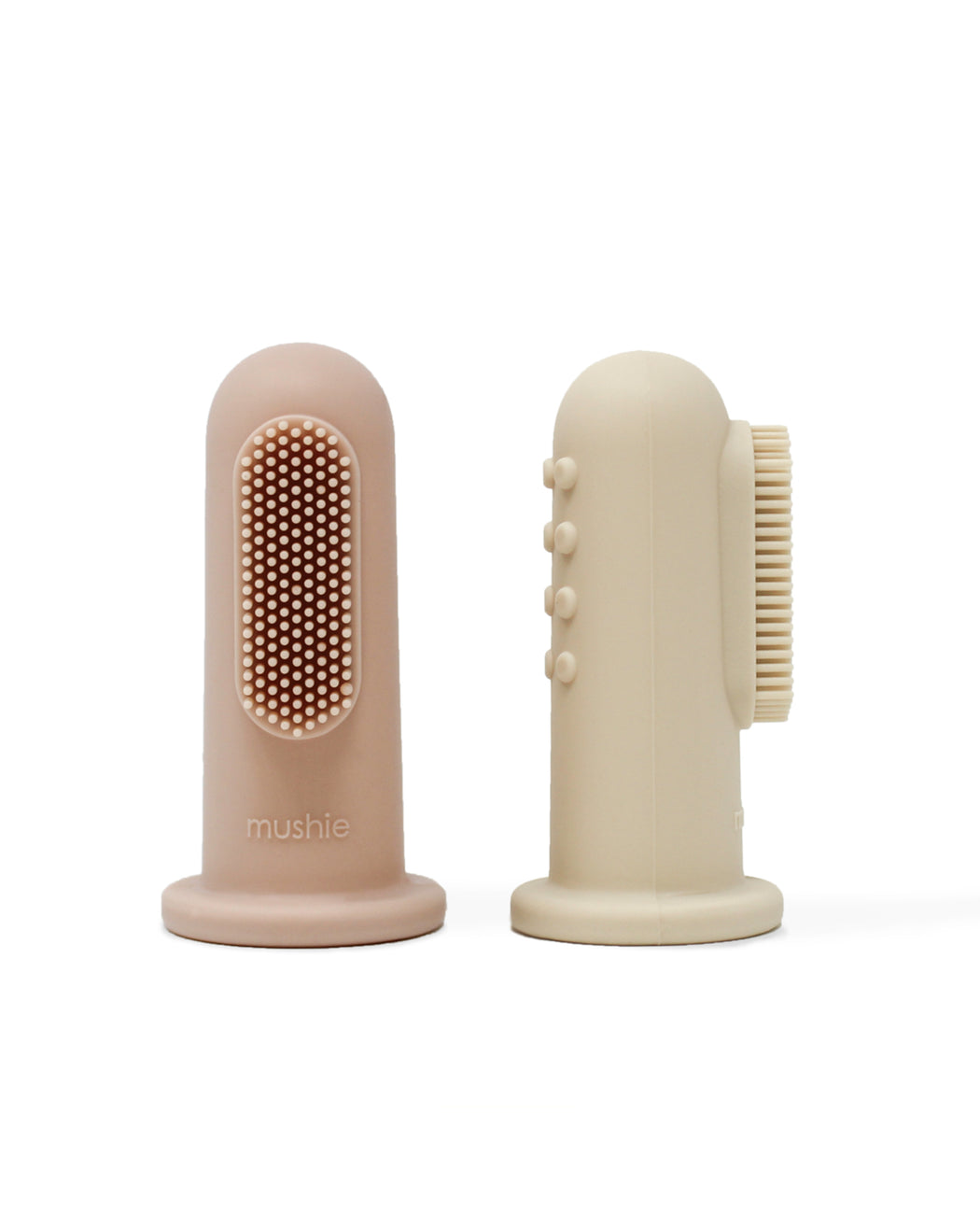 Finger Toothbrush – Blush + Shifting Sand