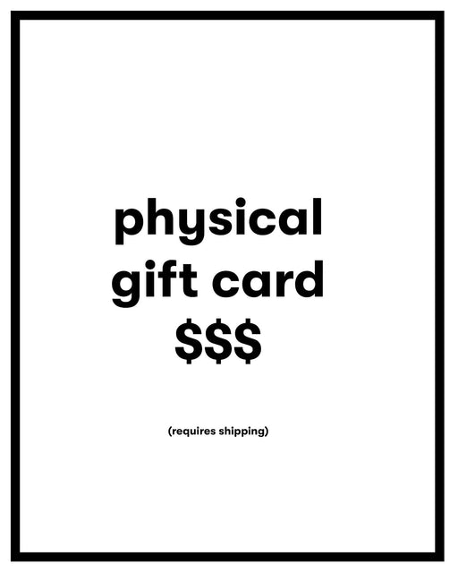 ANOMIE:Physical Gift Card,